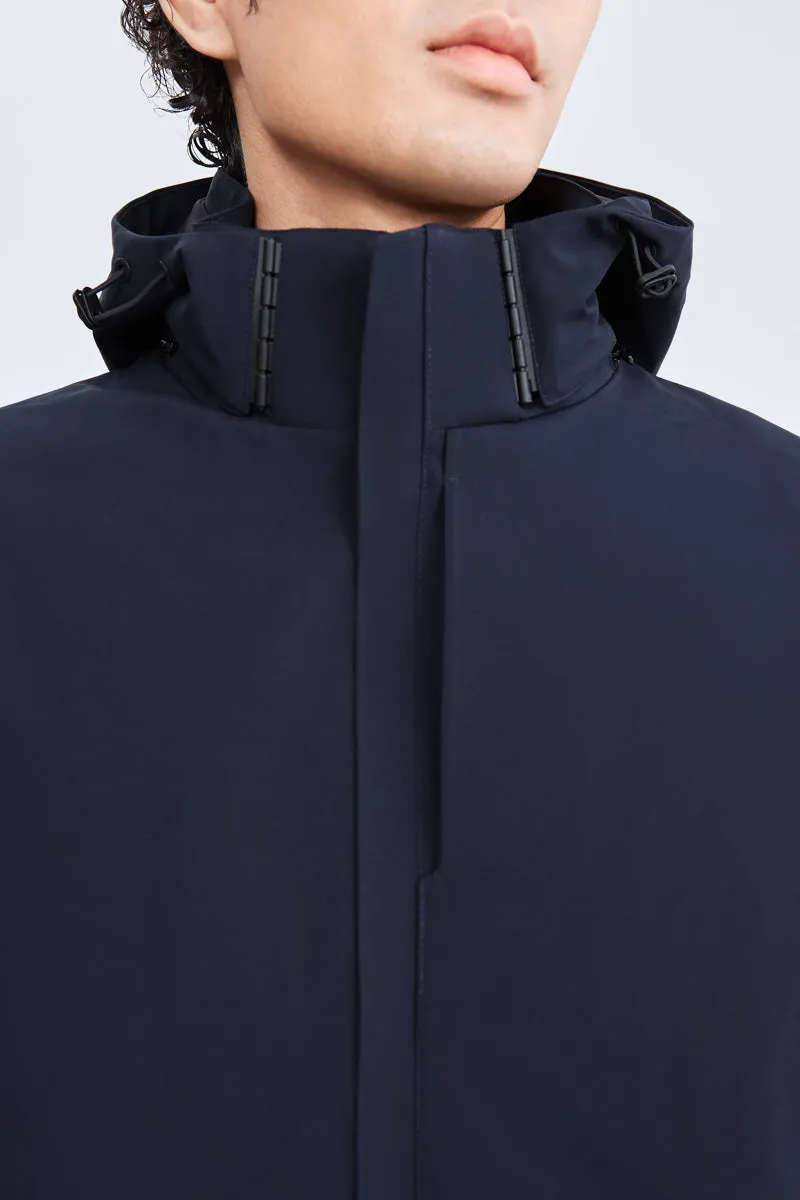 3-in-1 Convertible Water Repellent Jacket | Navy NYE000