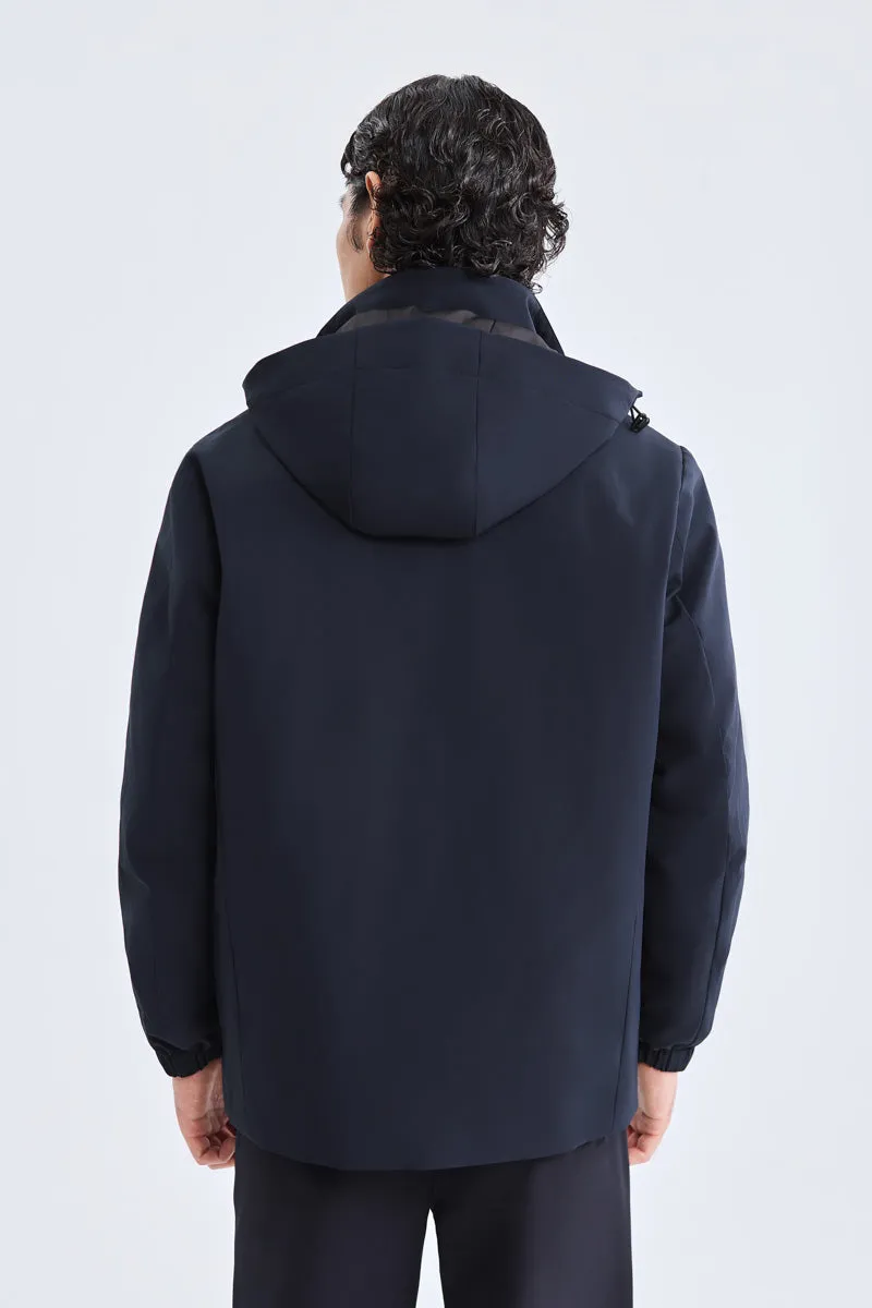 3-in-1 Convertible Water Repellent Jacket | Navy NYE000