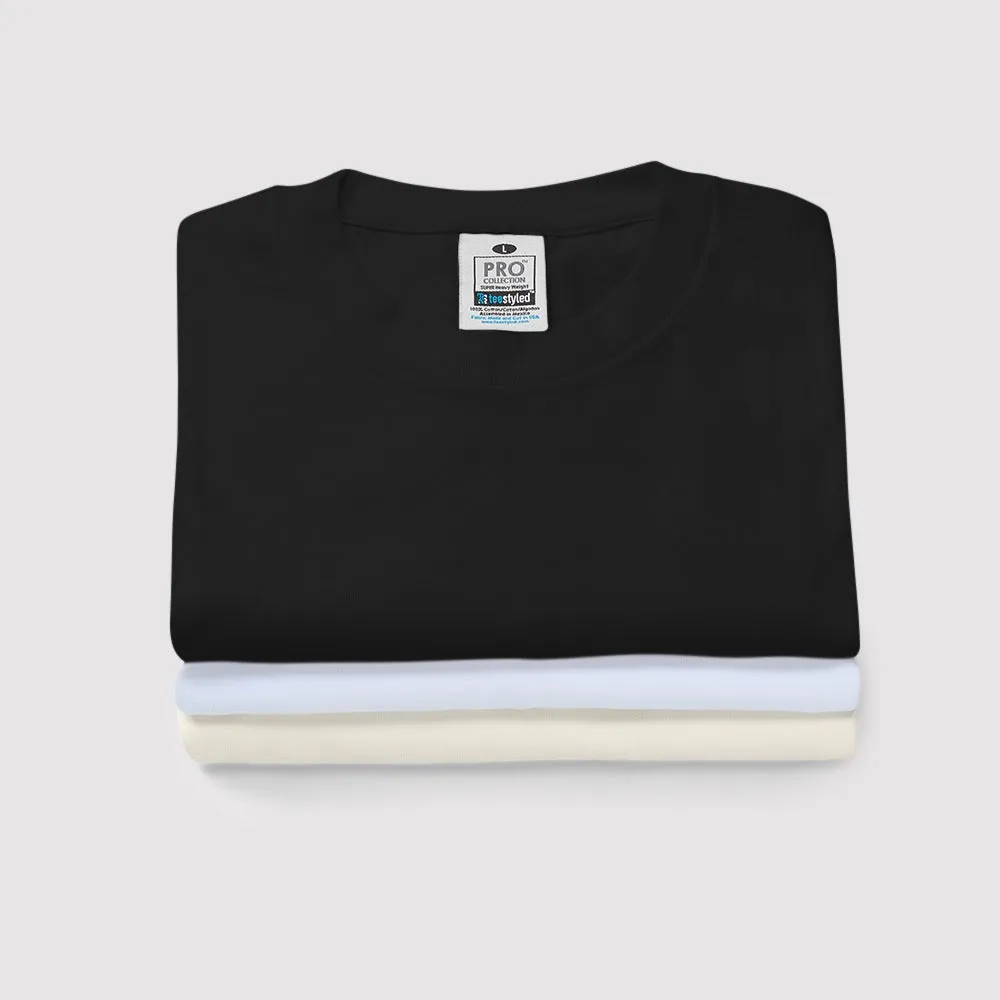 3-PACK | 7 OZ. PRO WEIGHT T-SHIRTS