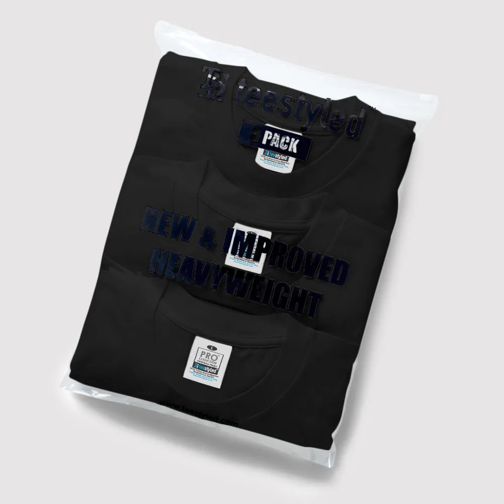 3-PACK | 7 OZ. PRO WEIGHT T-SHIRTS