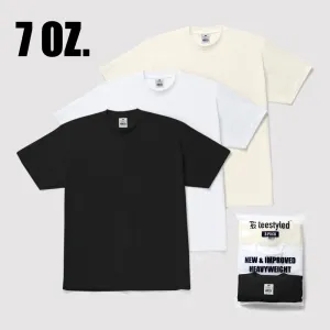 3-PACK | 7 OZ. PRO WEIGHT T-SHIRTS