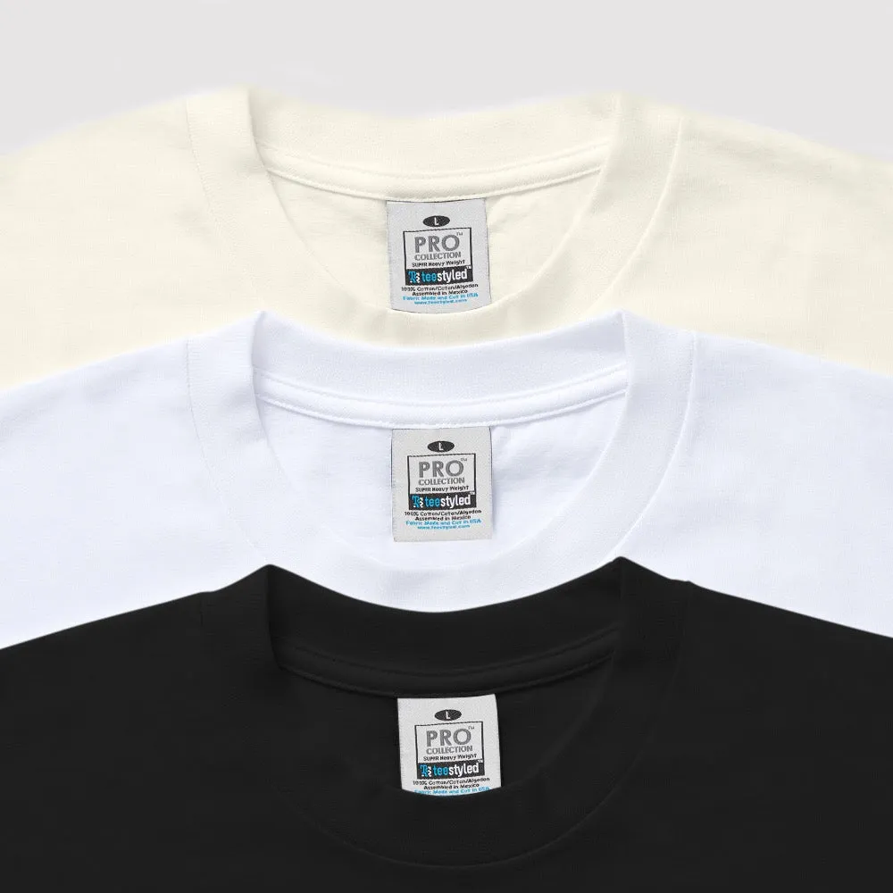 3-PACK | 7 OZ. PRO WEIGHT T-SHIRTS