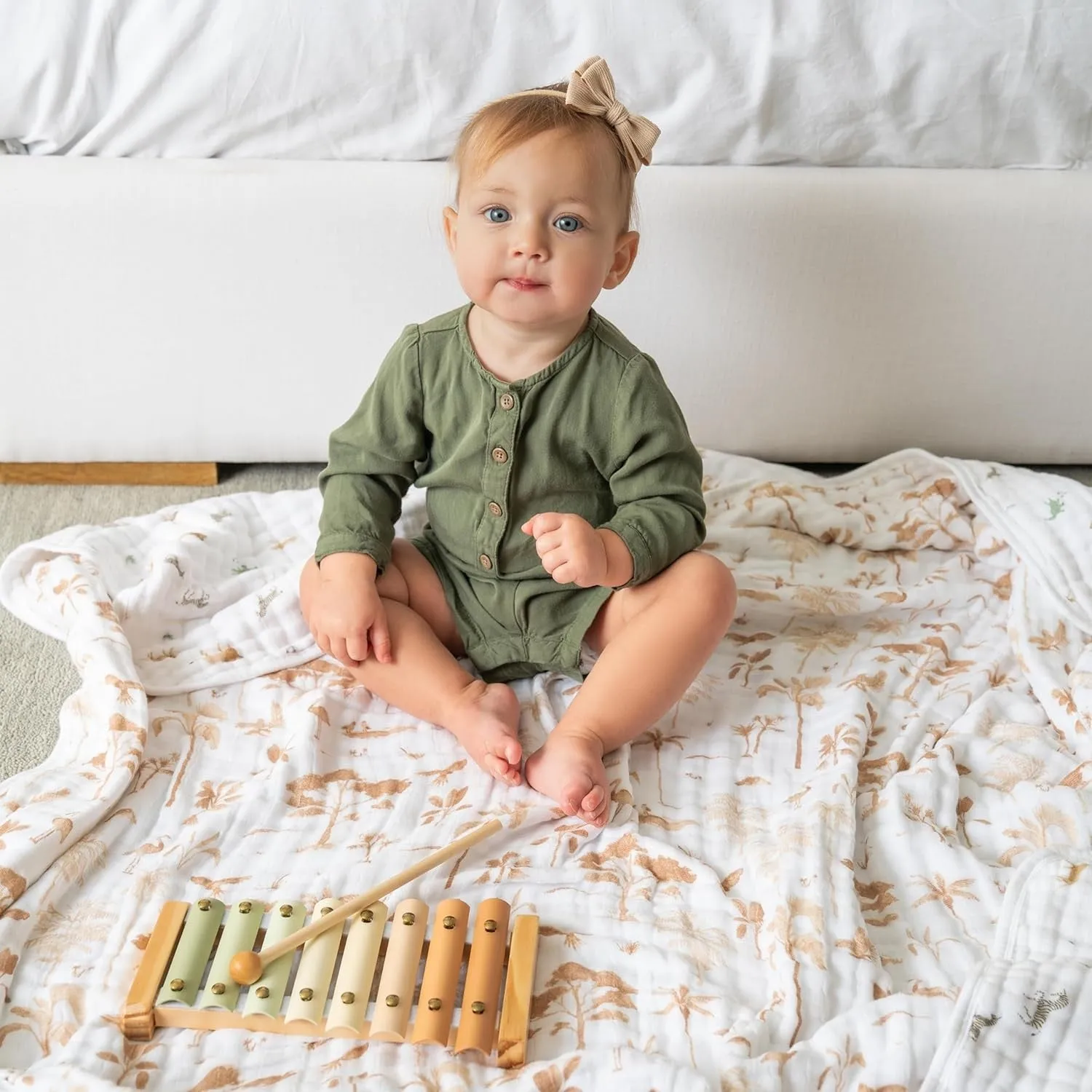 aden   anais Organic Dream Blanket (Safari Dream)