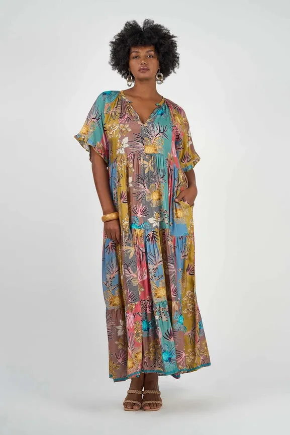 Amisha Short Sleeve Maxi Chai