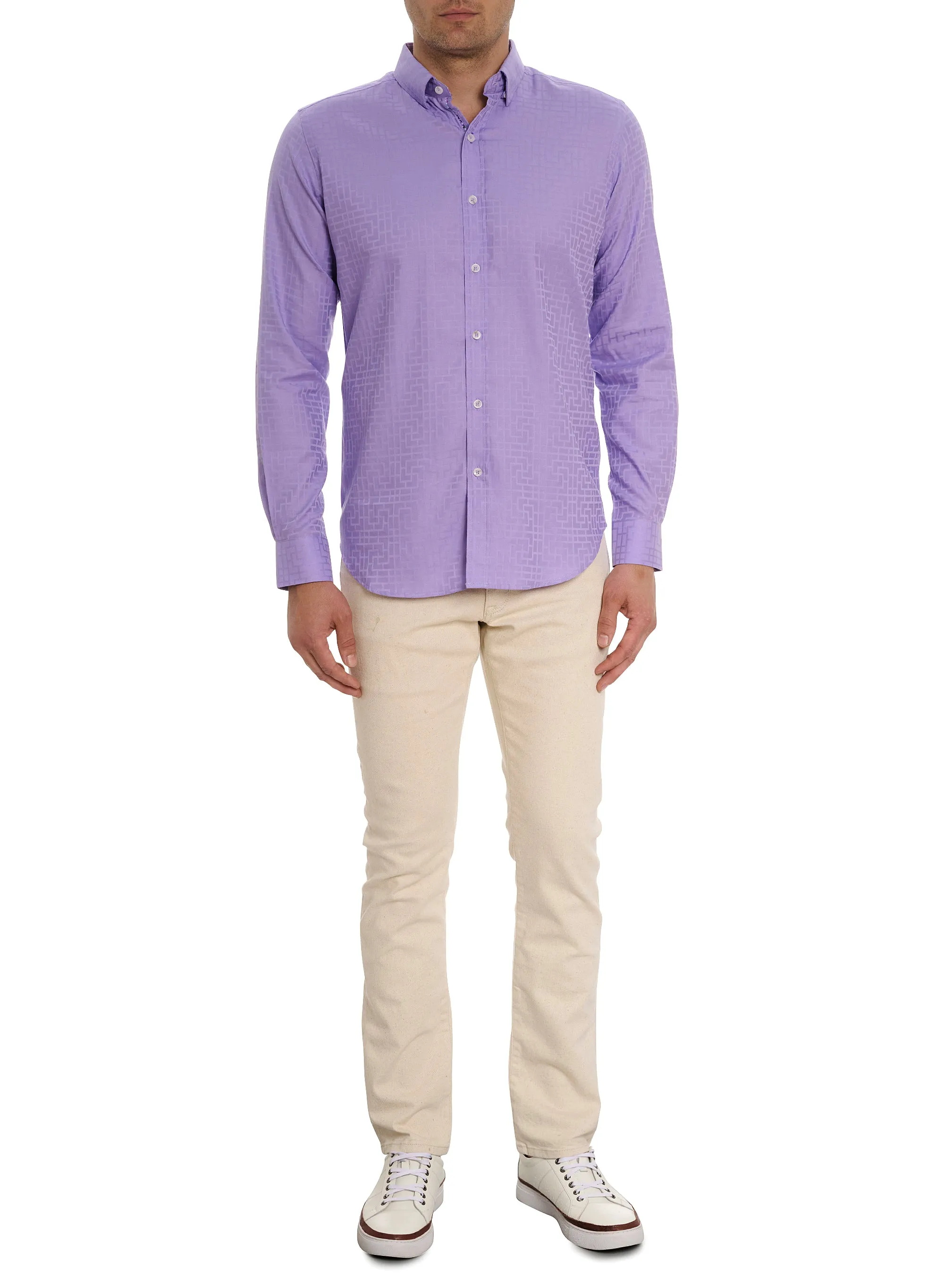 AMORY LONG SLEEVE BUTTON DOWN SHIRT