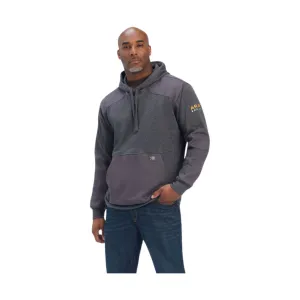 Ariat Men's Rebar Workman DuraCanvas Hoodie - Charcoal Heather