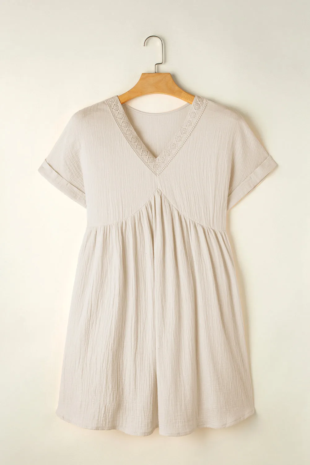 Beach Dress with V-Neckline