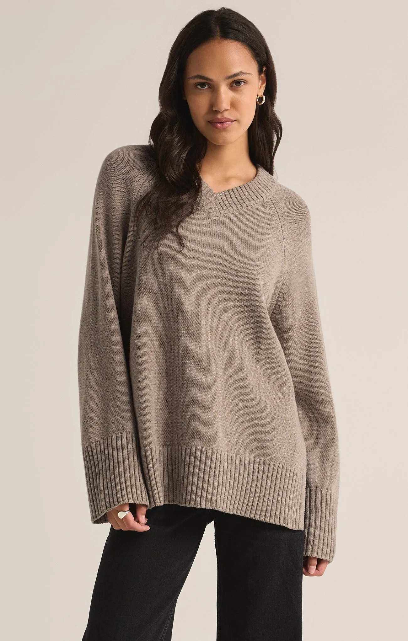 Boulevard V-Neck Sweater