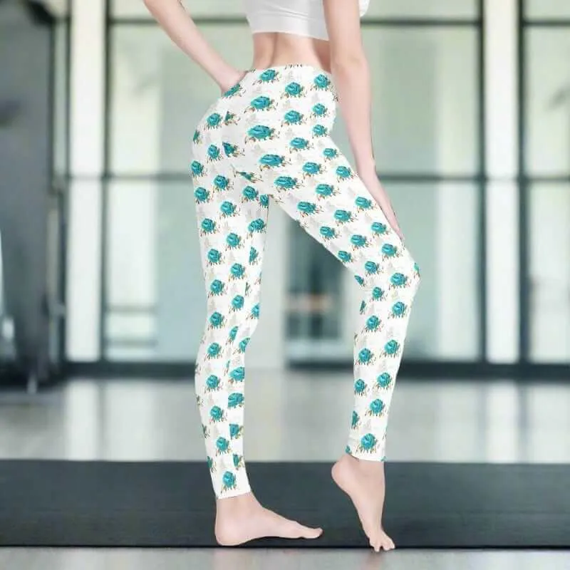 Buy Green Rose Legging for Women - Comfortable and Stylish