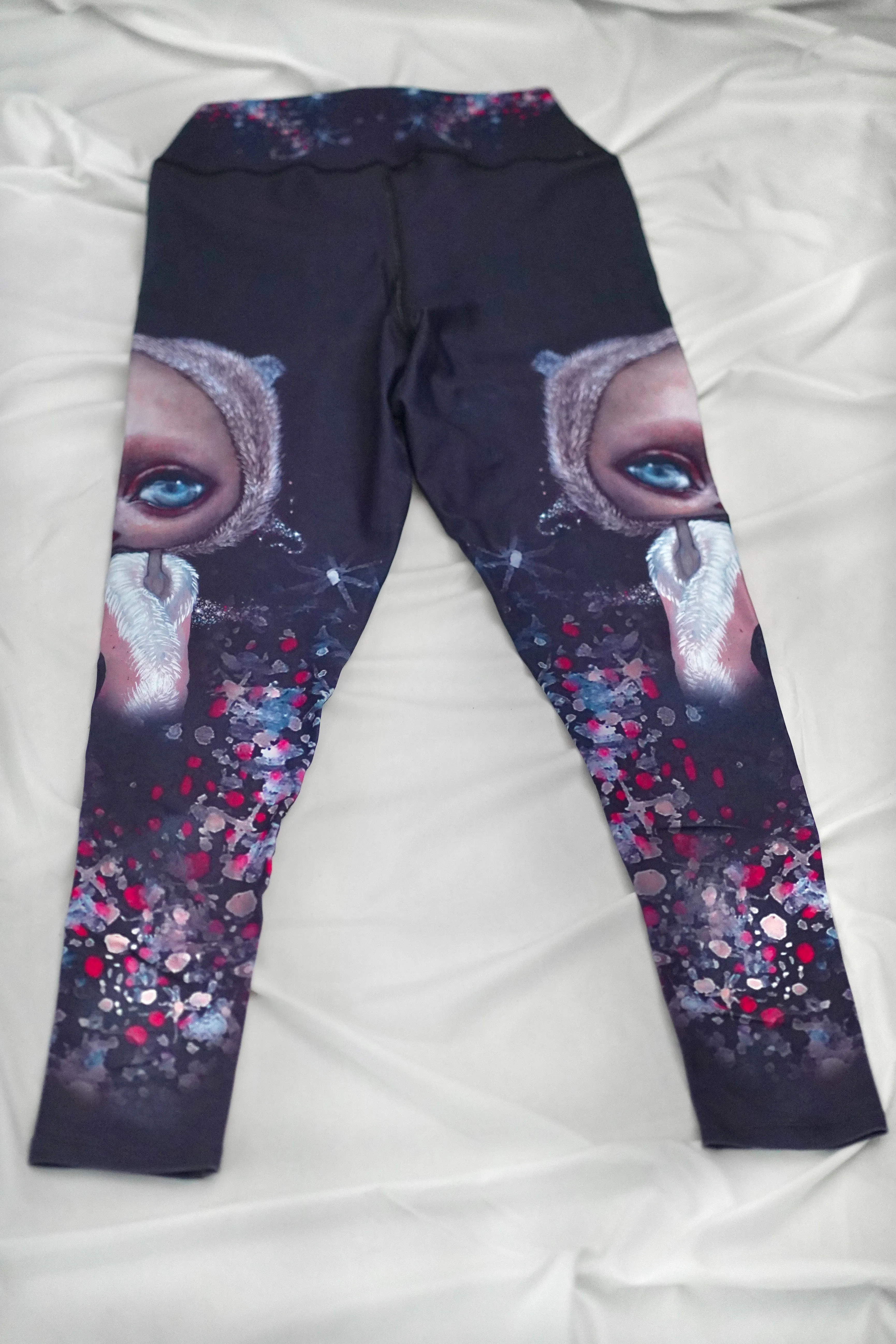 Cosmic Cat Yoga Pants