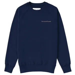 French Terry Sweatshirt Navy - Unisex