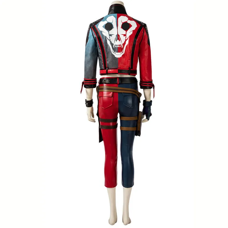 Harley Quinn Costumes Suicide Squad Kill the Justice League Cosplay Outfit Halloween Suit