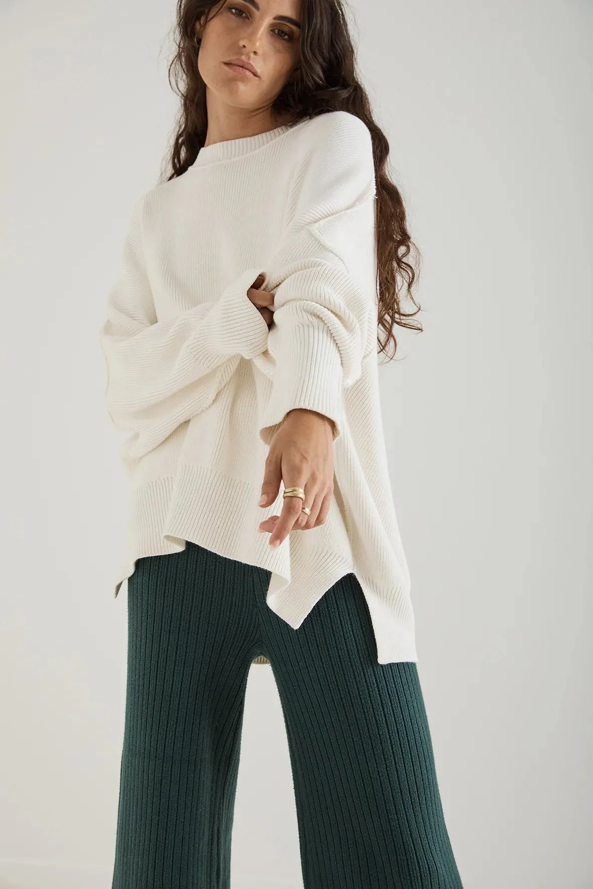 Harper Sweater - Cream