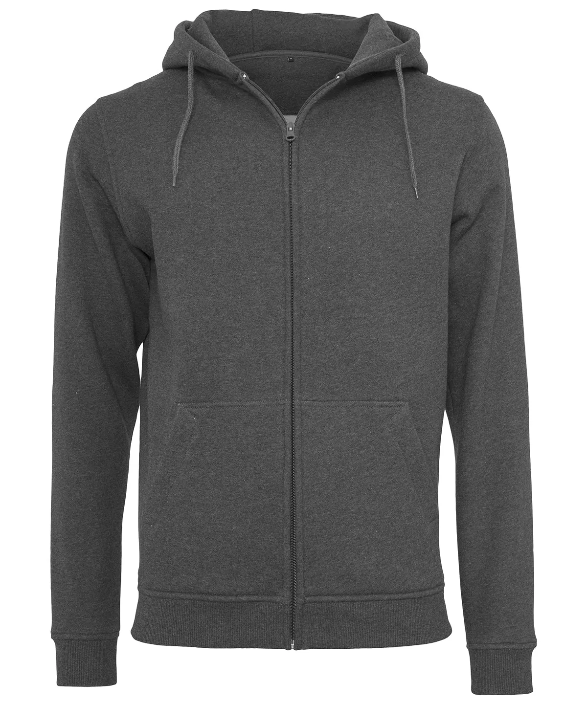 Heavy zip hoodie | Charcoal