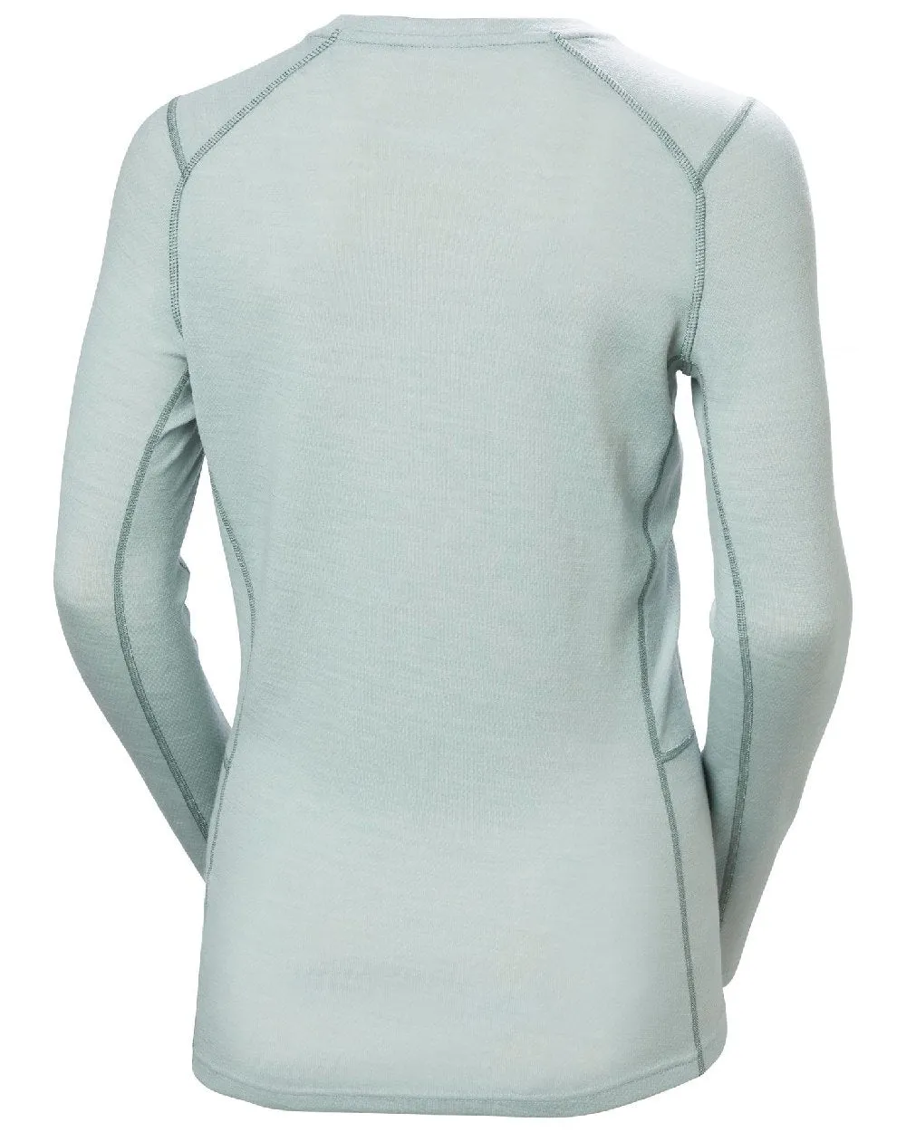 Helly Hansen Womens Lifa Merino Midweight Graphic Crew Base Layer