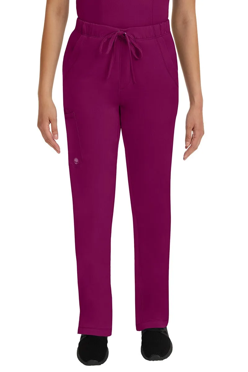 HH Works Women's Scrub Set Monica Top & Rebecca Pant | Wine