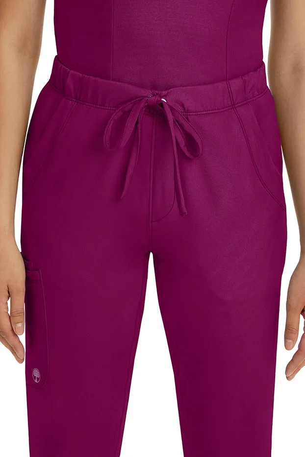 HH Works Women's Scrub Set Monica Top & Rebecca Pant | Wine