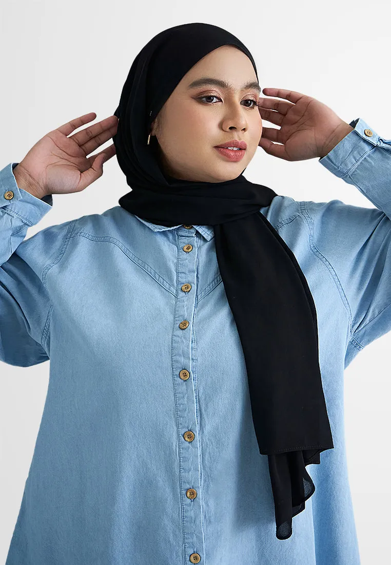 Ivie Classic Long Sleeves Denim Shirt