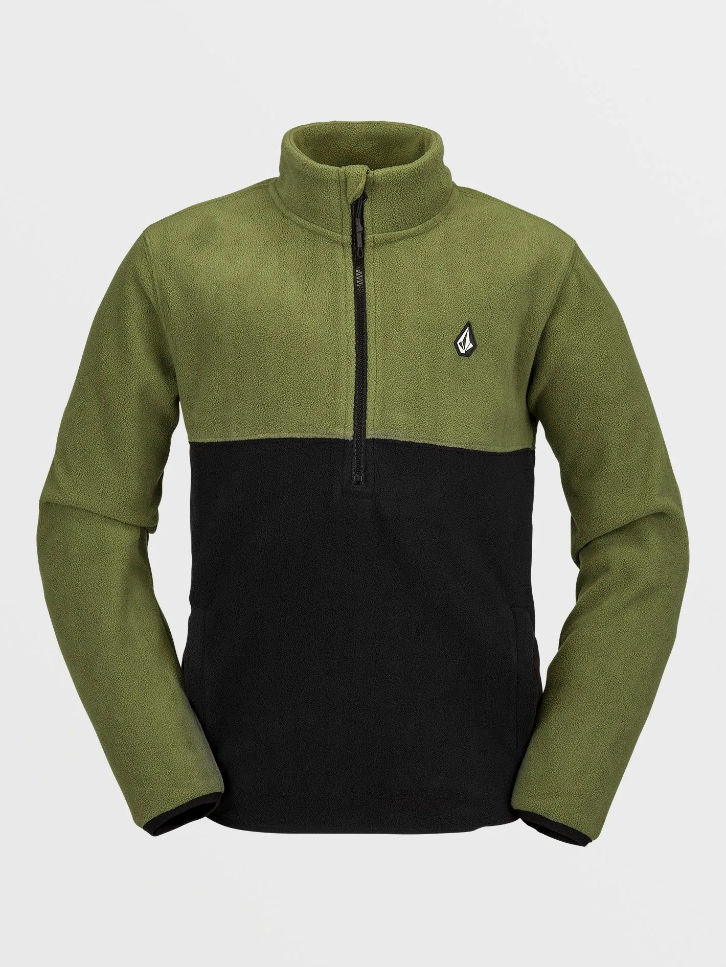 Kids Polar Fleece Pullover - Military