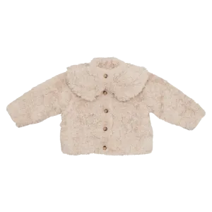 Marie Jacket | Soft Taupe Teddy