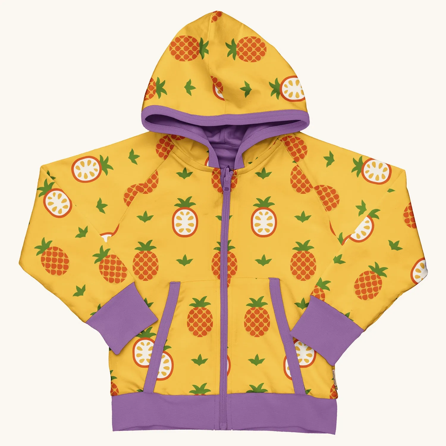 Maxomorra Pineapple Reversible Hoodie