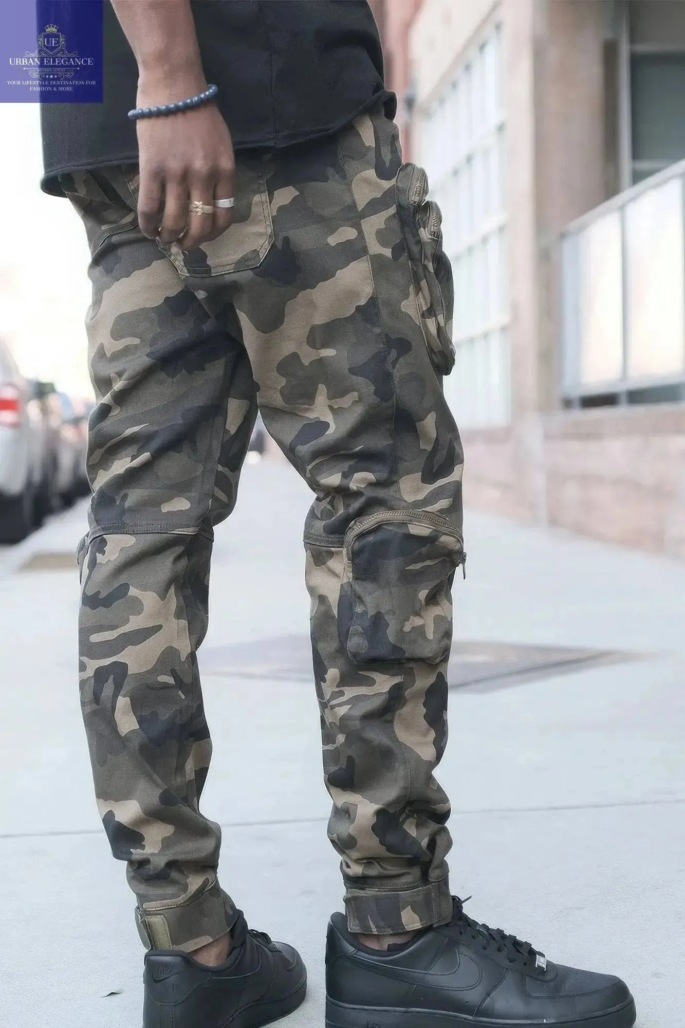 Men's Combat Style Jogger Pants