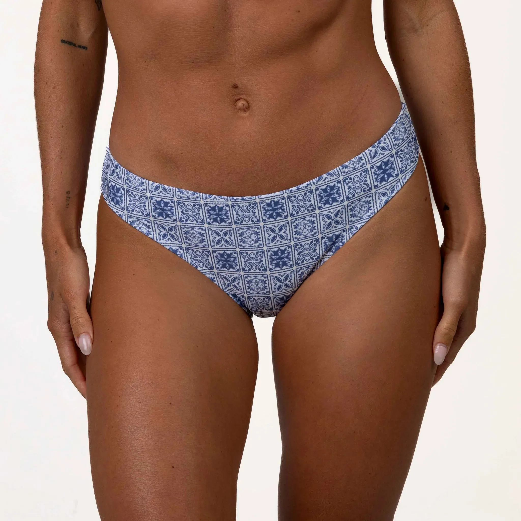 Mykonos Full Coverage Bottoms Mykonos Blue