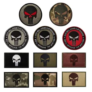 Punisher Logo Embroidered Patch