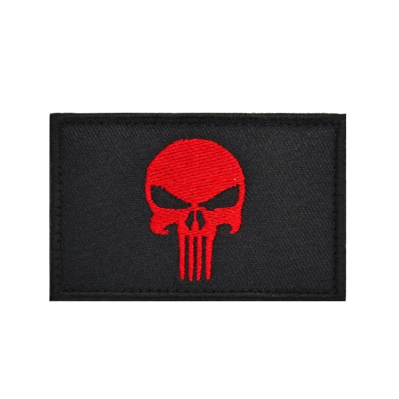 Punisher Logo Embroidered Patch