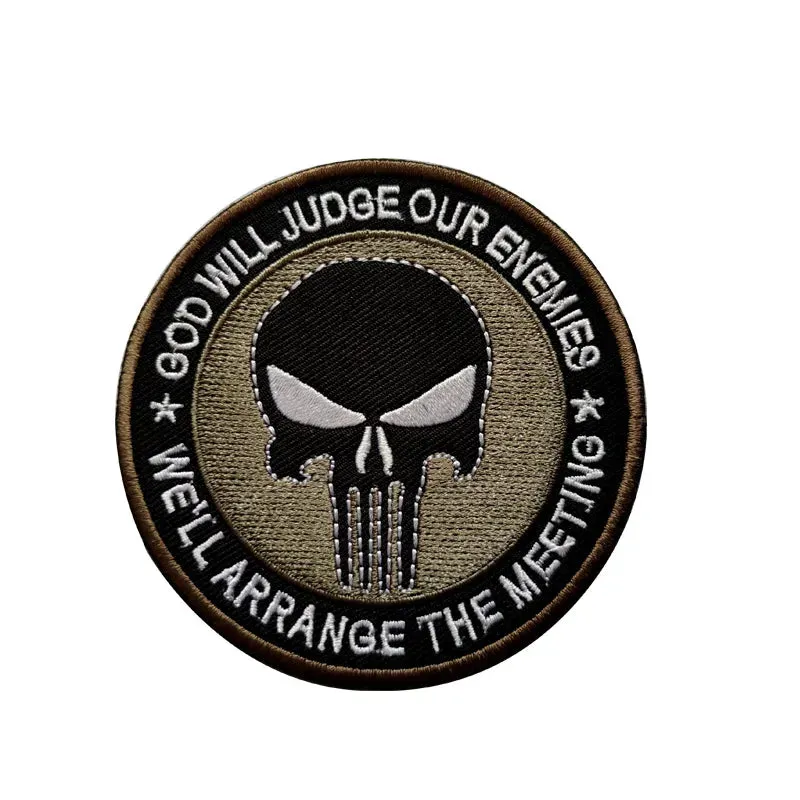 Punisher Logo Embroidered Patch