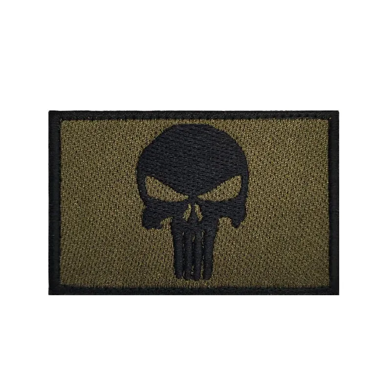 Punisher Logo Embroidered Patch