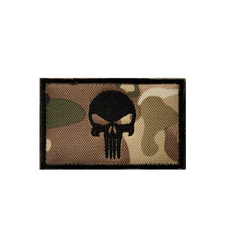 Punisher Logo Embroidered Patch