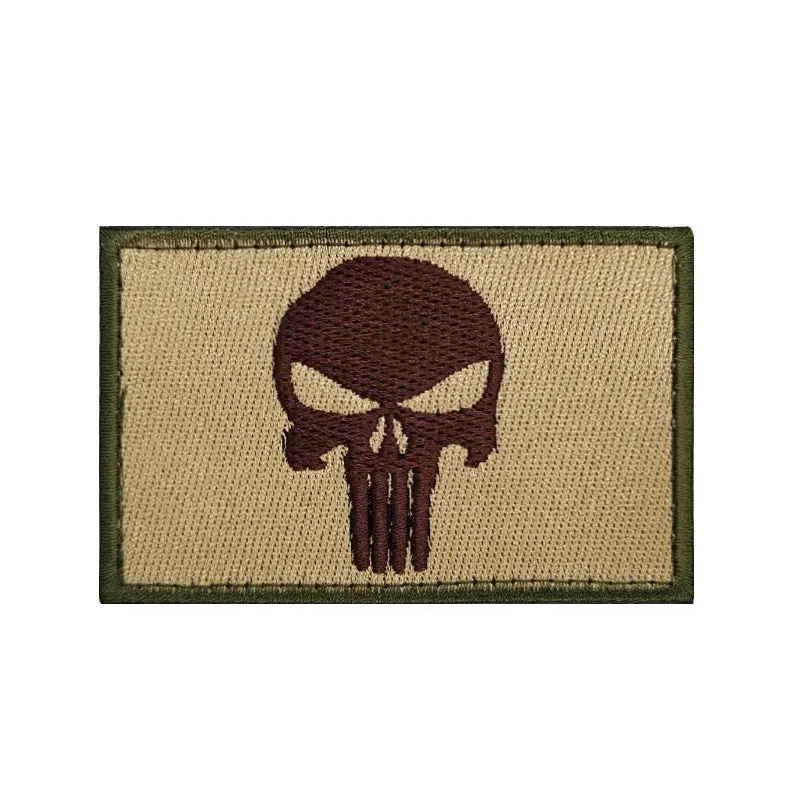 Punisher Logo Embroidered Patch