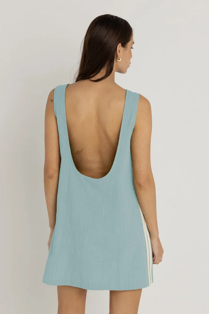 Rhythm Hanalei Mini Dress - BLUE