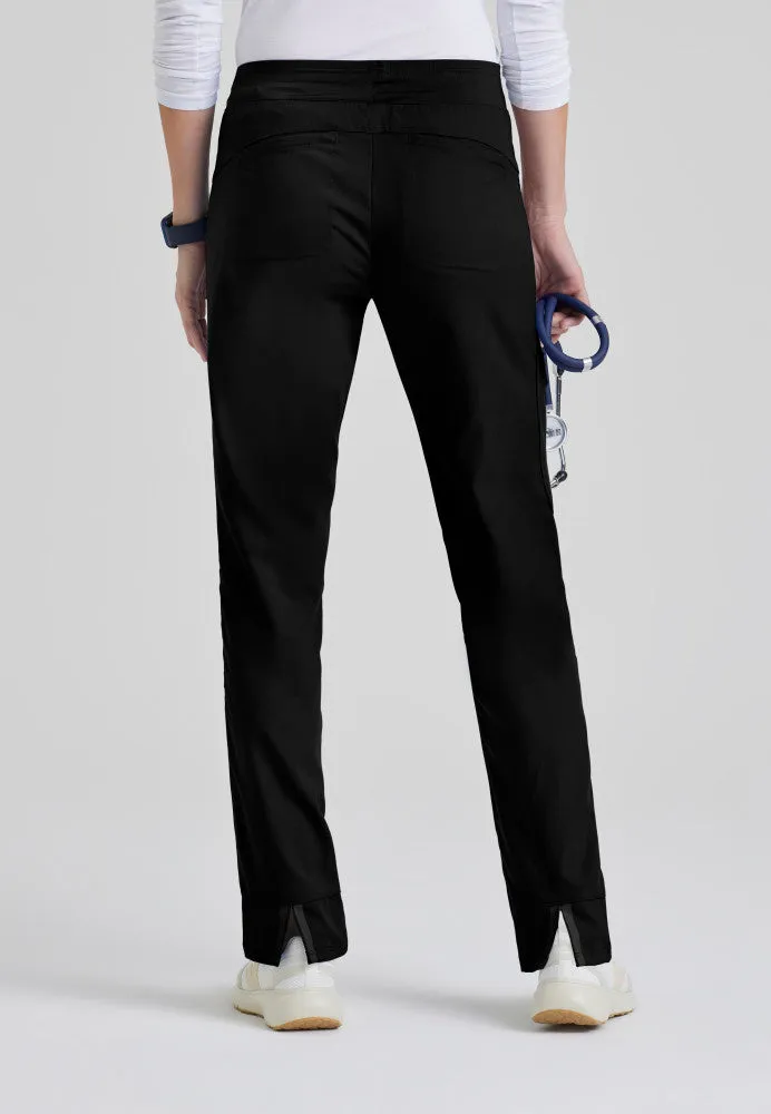 Tall Elevate 6-Pocket Mid-Rise Straight Leg Scrub Pant