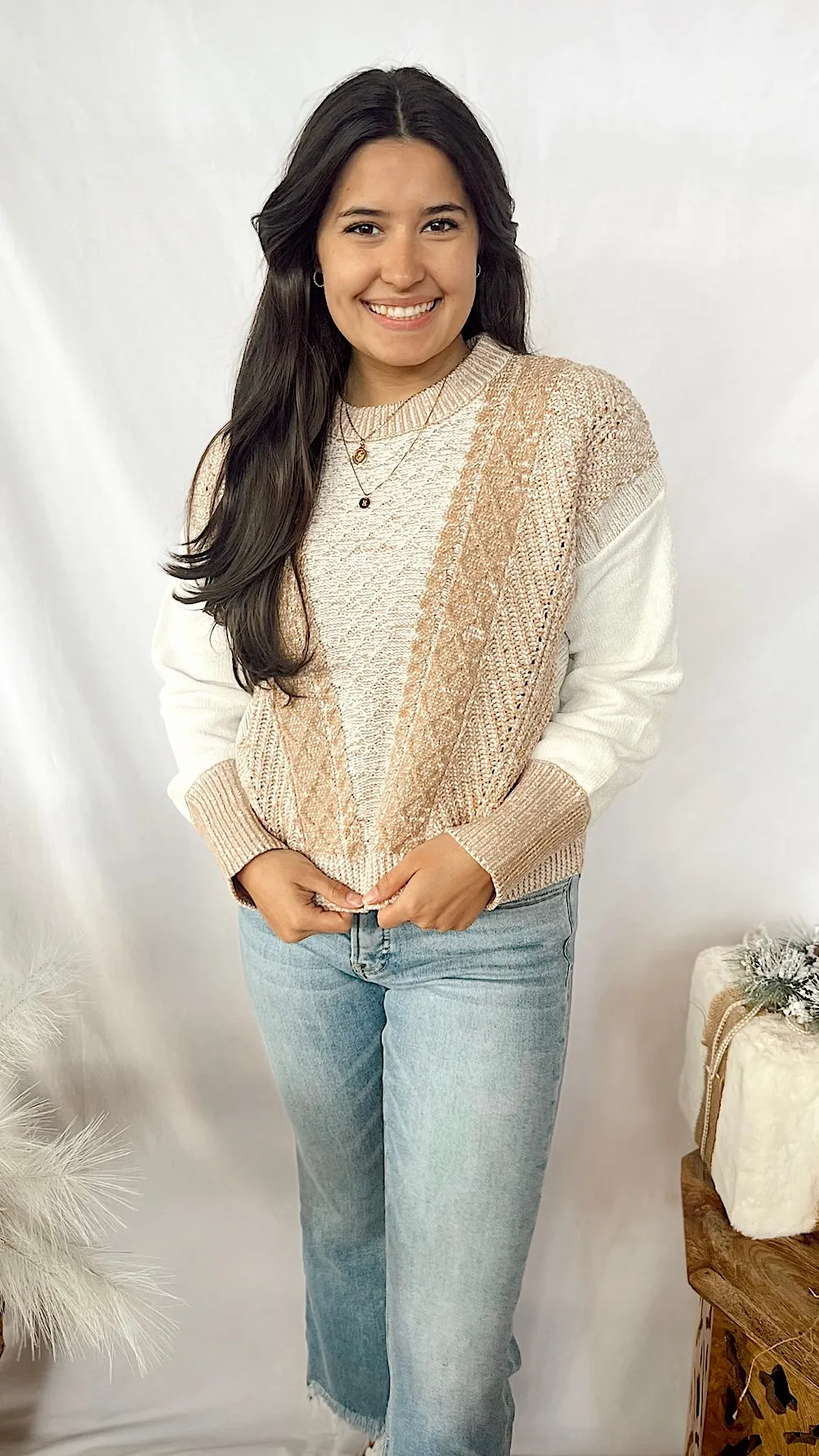 The Beige Baby Sweater