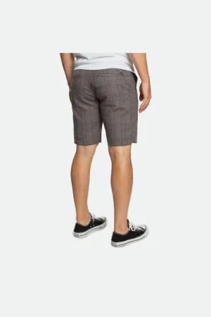 Toil II Short - Grey Plaid