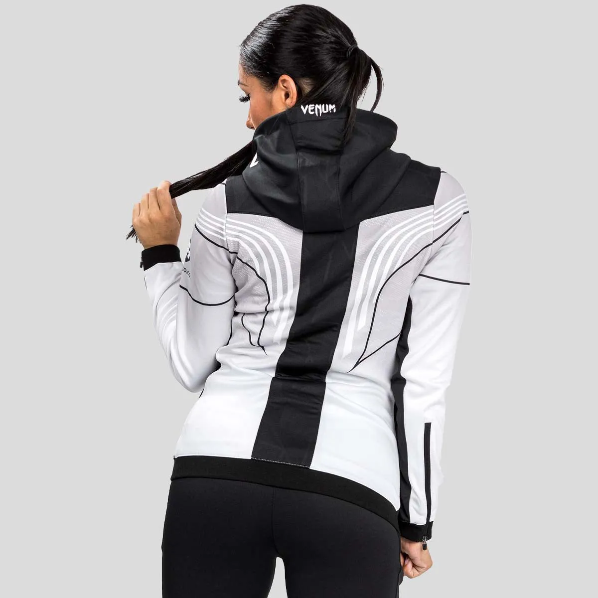 Venum UFC Authentic Fight Night 2.0 Women's Walkout Hoodie White