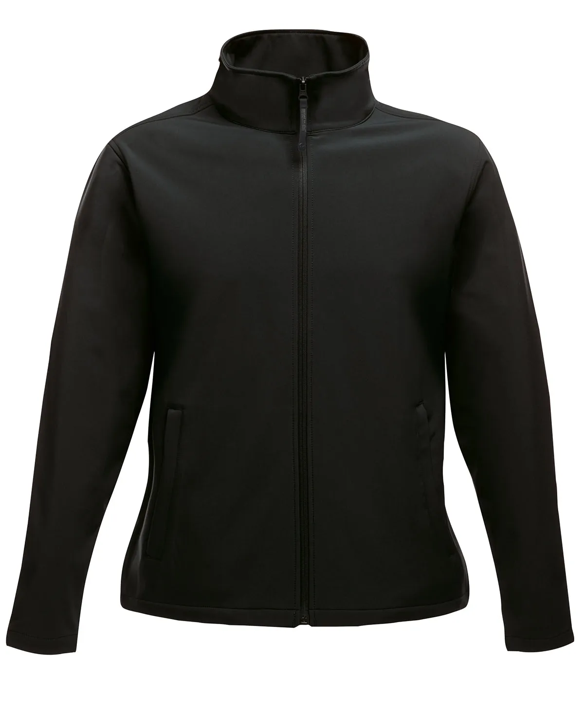 Womens Ablaze printable softshell | Black