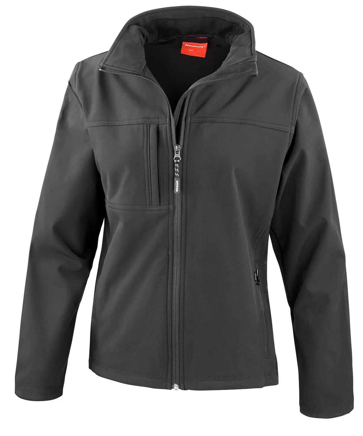 Womens classic softshell jacket | Black