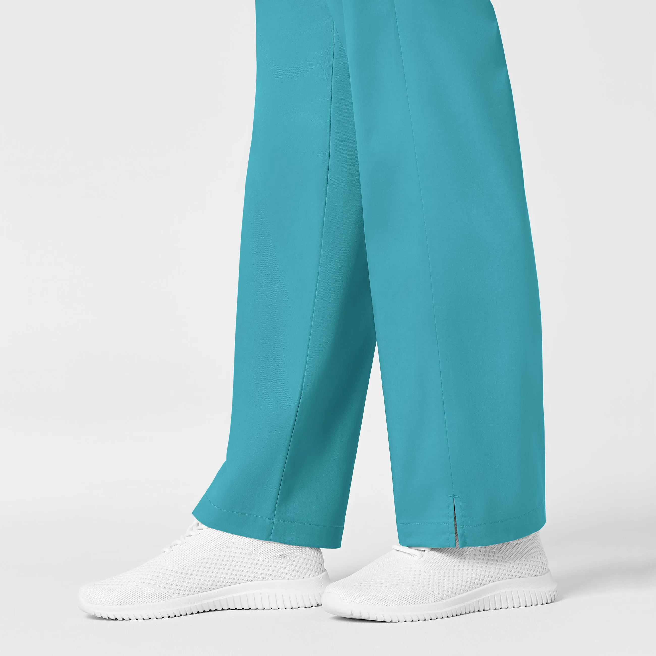 WonderWORK Maternity Cargo Scrub Pant - Teal Blue